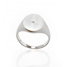 SILVER 925 STERLING SILVER CZ RING