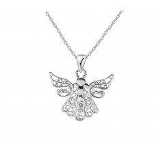SILVER 925 STERLING SILVER ANGLE PENDANT
